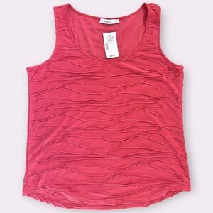 NWT Ricki's Sleeveless Top - Coral Pink - Size Medium
